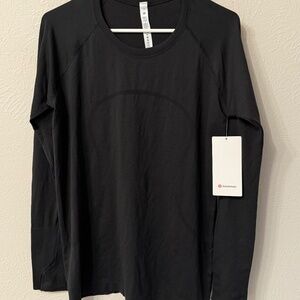 NWT Lululemon Swiftly Tech 2.0 Long Sleeve size 12 black